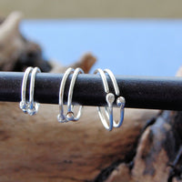 nickel-free sterling silver earrings