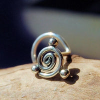 nickel-free silver nose jewelry