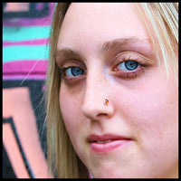 4mm nose stud